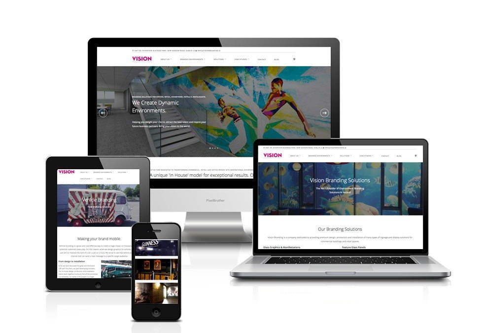 Web Design - Art Direction - Dublin - VisionBranding.ie