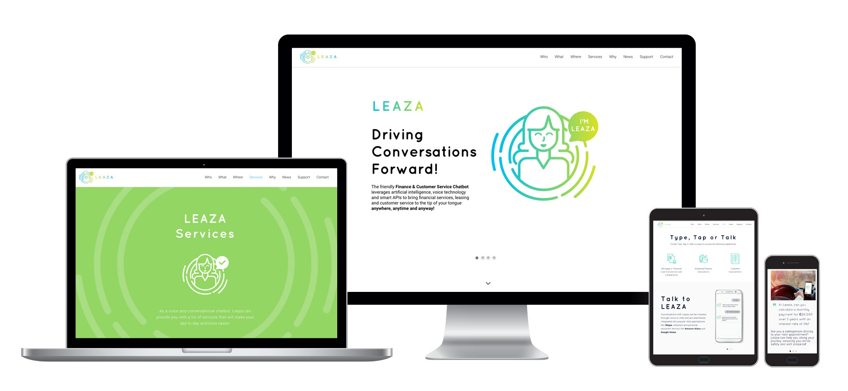 Web Design Ireland - Leaza