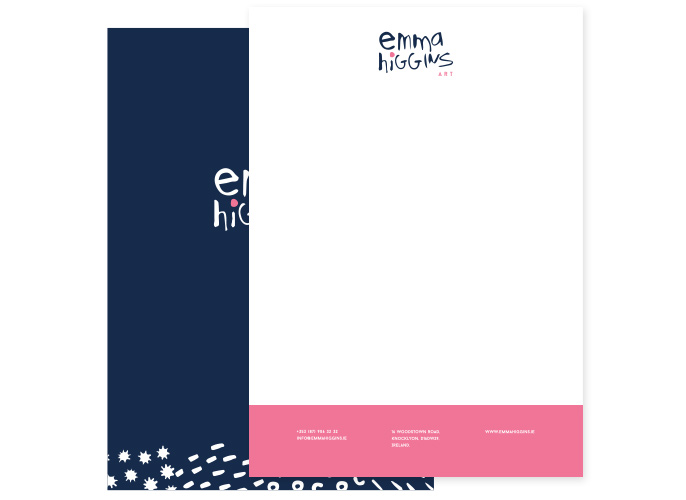 Header Paper Design - Emma Higgins Ireland