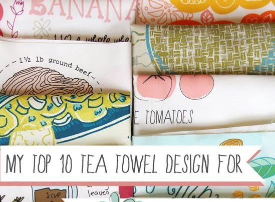 Tea Towel Design - Spoonflower