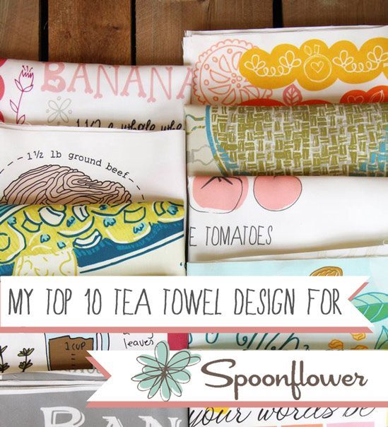 Tea Towel Design - Spoonflower